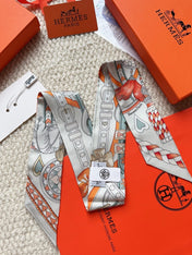 HERMES 26S SCARF 86 IN SILK 309641