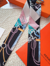 HERMES 26S SCARF 86 IN SILK 309643
