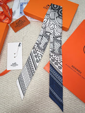HERMES 26S SCARF 90 IN SILK 309655