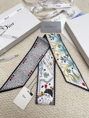 DIOR 26S SCARF 86CM IN SILK 311736