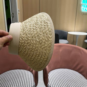 DIOR 26S RAFFIA VISOR HAT STYLE 60