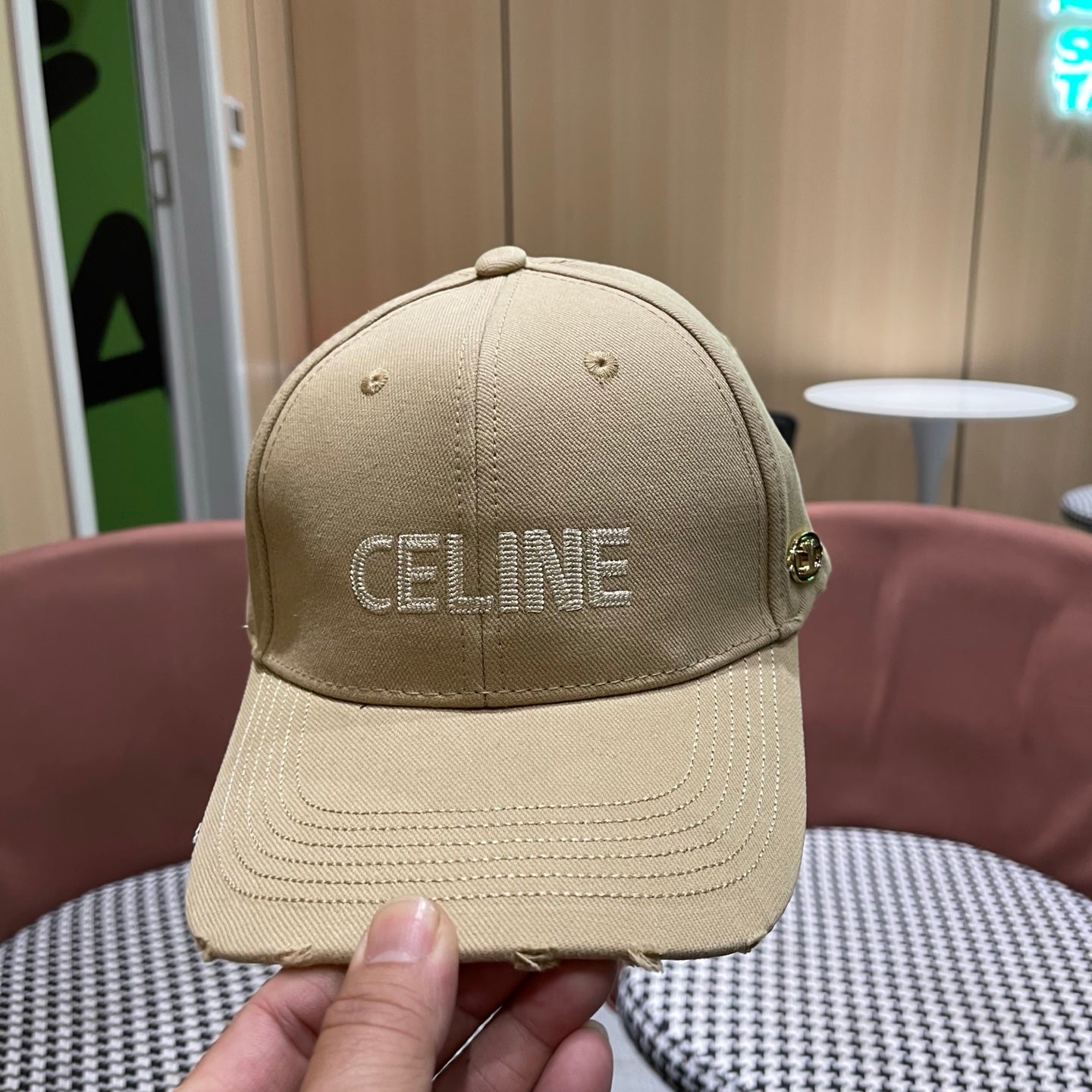 CELINE 26S BASEBALL CAP STYLE 67