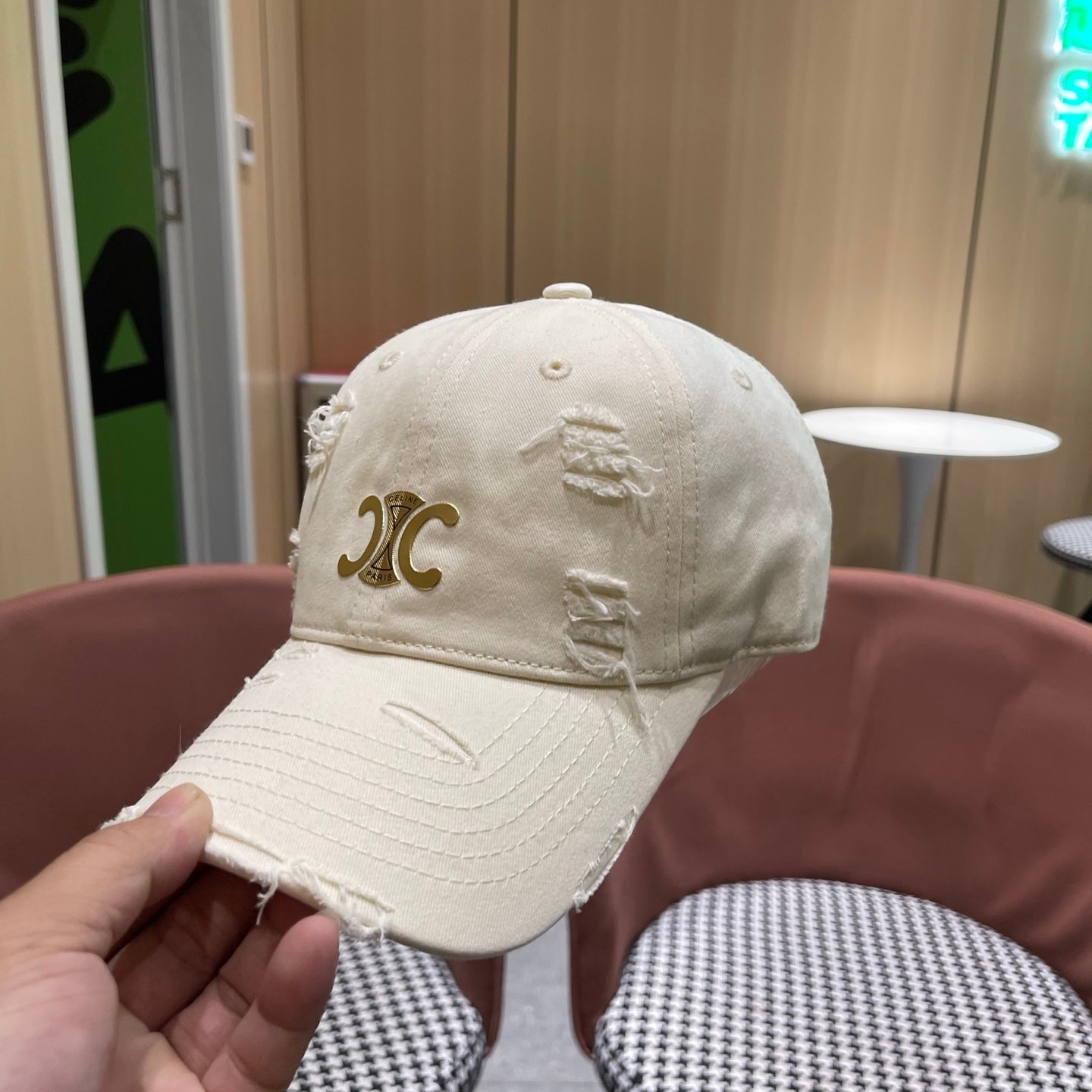 CELINE 26S BASEBALL CAP STYLE 17