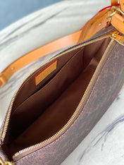 POCHETTE ACCESSOIRE XL 28 IN BROWN MONOGRAM DUST CANVAS