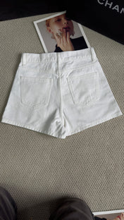 CHANEL 26S DENIM SHORTS 1436