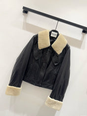 MIUMIU LEATHER JACKET STYLE 586
