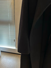 HERMES 25S PREMIUM LONG COAT WITH STAND COLLAR 315
