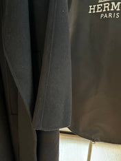 HERMES 25S PREMIUM LONG COAT WITH STAND COLLAR 315