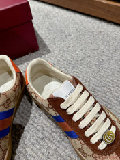 GG & ADIDAS GAZELLE SNEAKER BROWN SUEDE