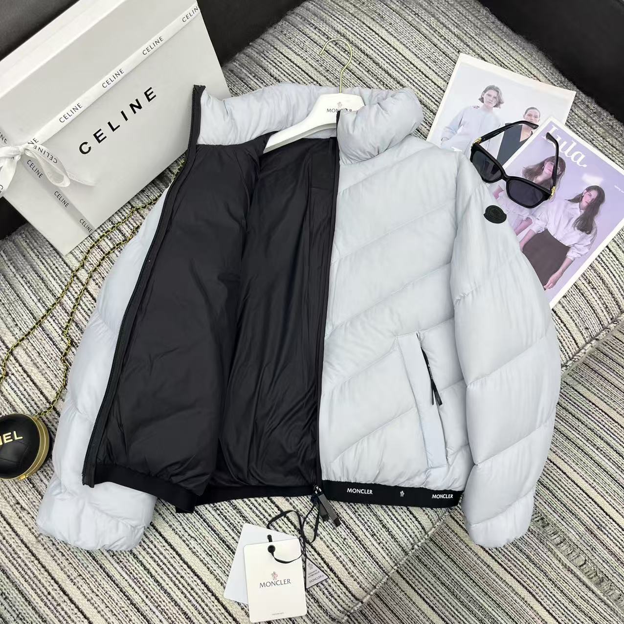 MONCLER 25S STAND-COLLAR DOWN JACKET 223