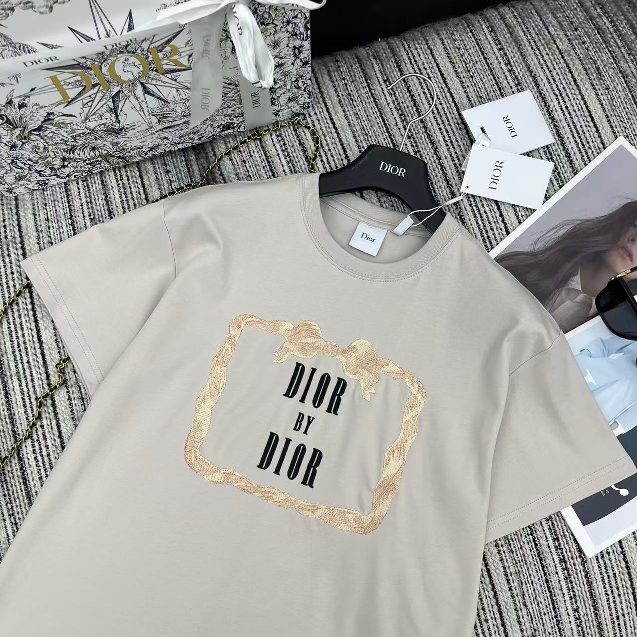 DIOR 26S SHORT-SLEEVE CREW-NECK T-SHIRT 971