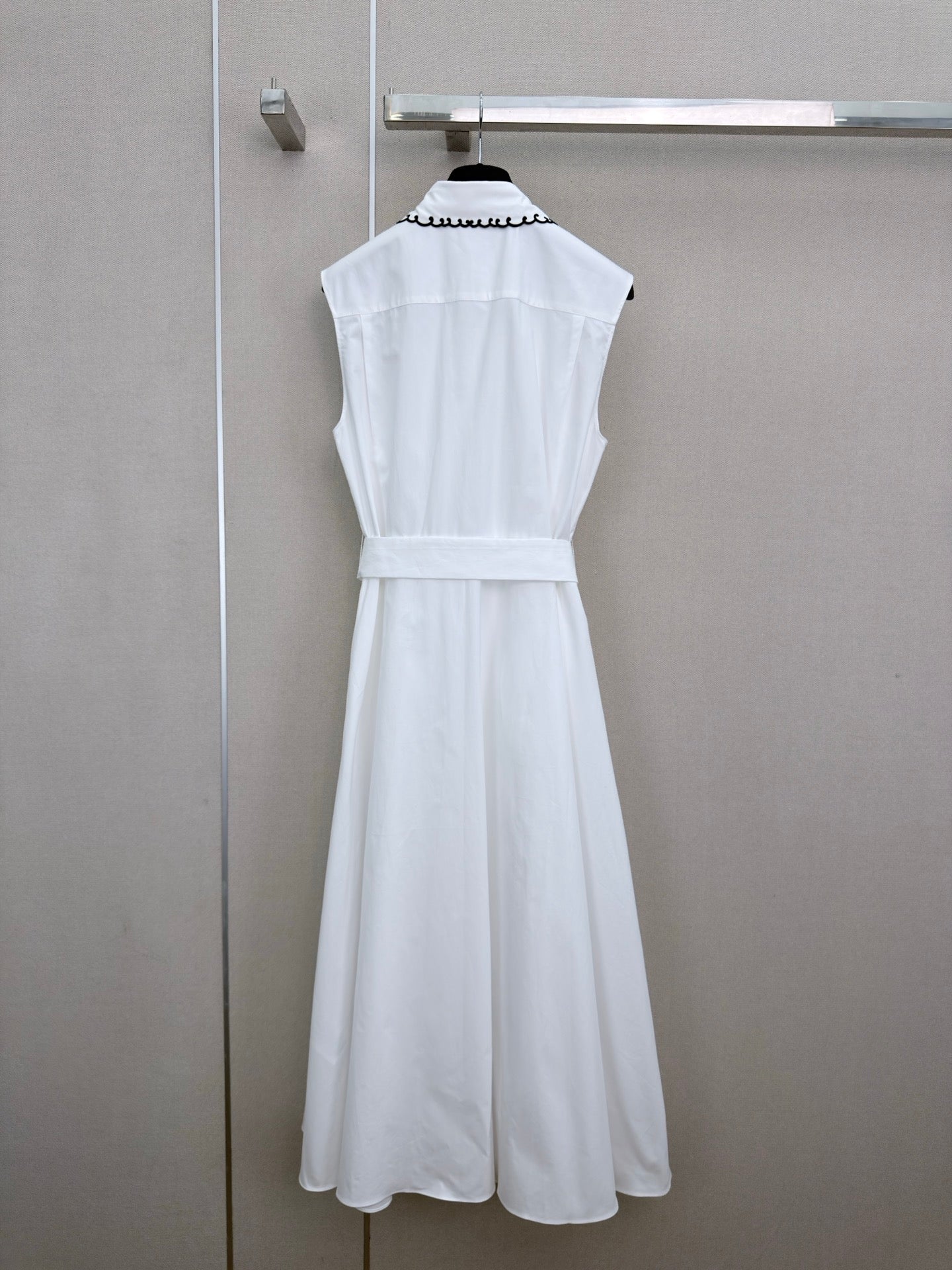 DIOR 26S SLEEVELESS COLLARED SHIRT DRESS 1303