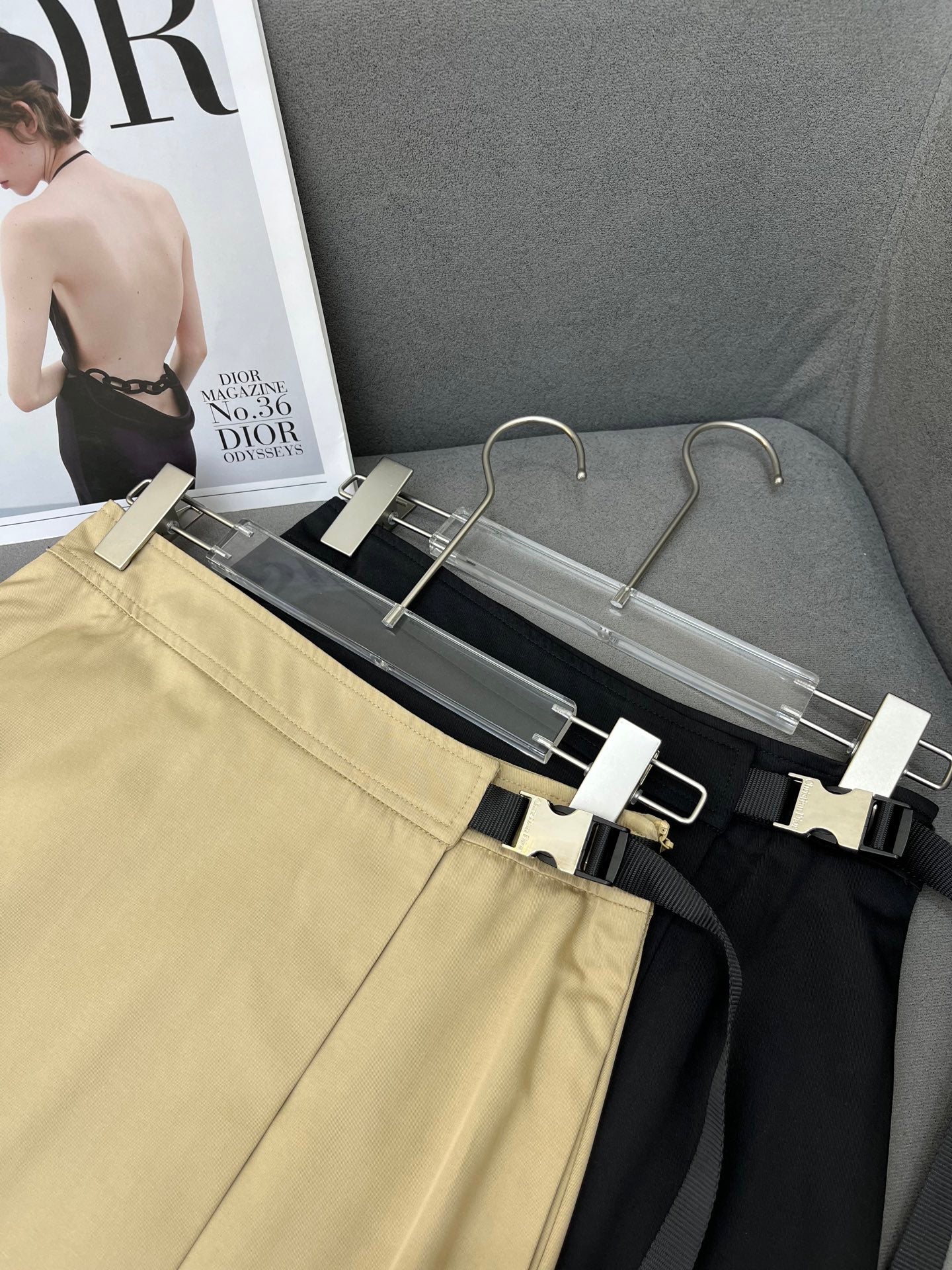 DIO SIDE ZIP SKIRT25S IN COTTON 266675