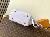 LV 25S BLOSSOM BAG 20 IN MISTY PURPLE CALFSKIN GOLD HARDWARE