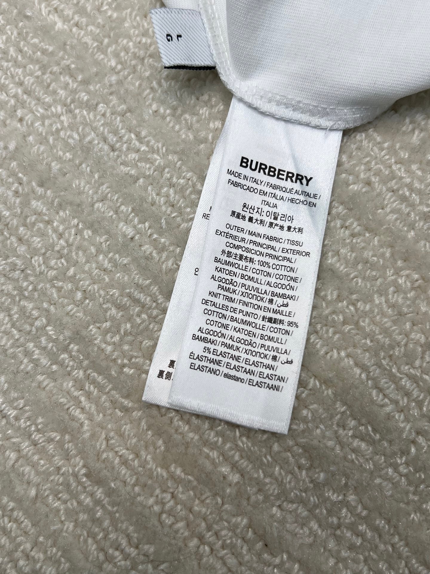 BURBERRY 26S T-SHIRT 383