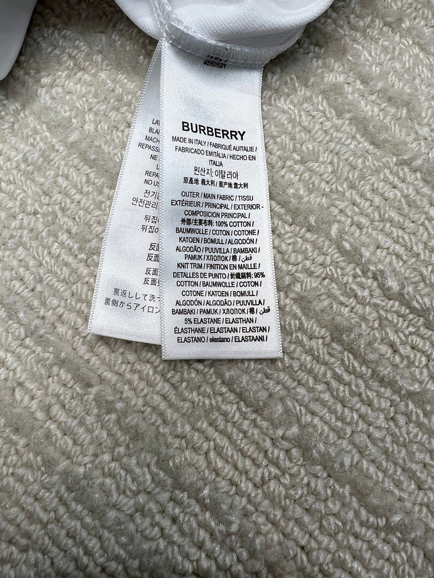 BURBERRY 26S T-SHIRT 382
