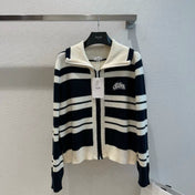CELINE 26S ZIP-UP KNIT CARDIGAN 608