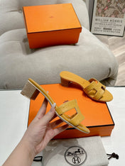 0ASIS SANDAL CARAMEL CALFSKIN SPECIAL