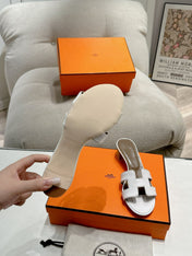 0ASIS SANDAL WHITE MIX BROWN CALFSKIN CLASSIC