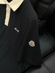 MONCLER 26S SHORT-SLEEVE POLO T-SHIRT 506