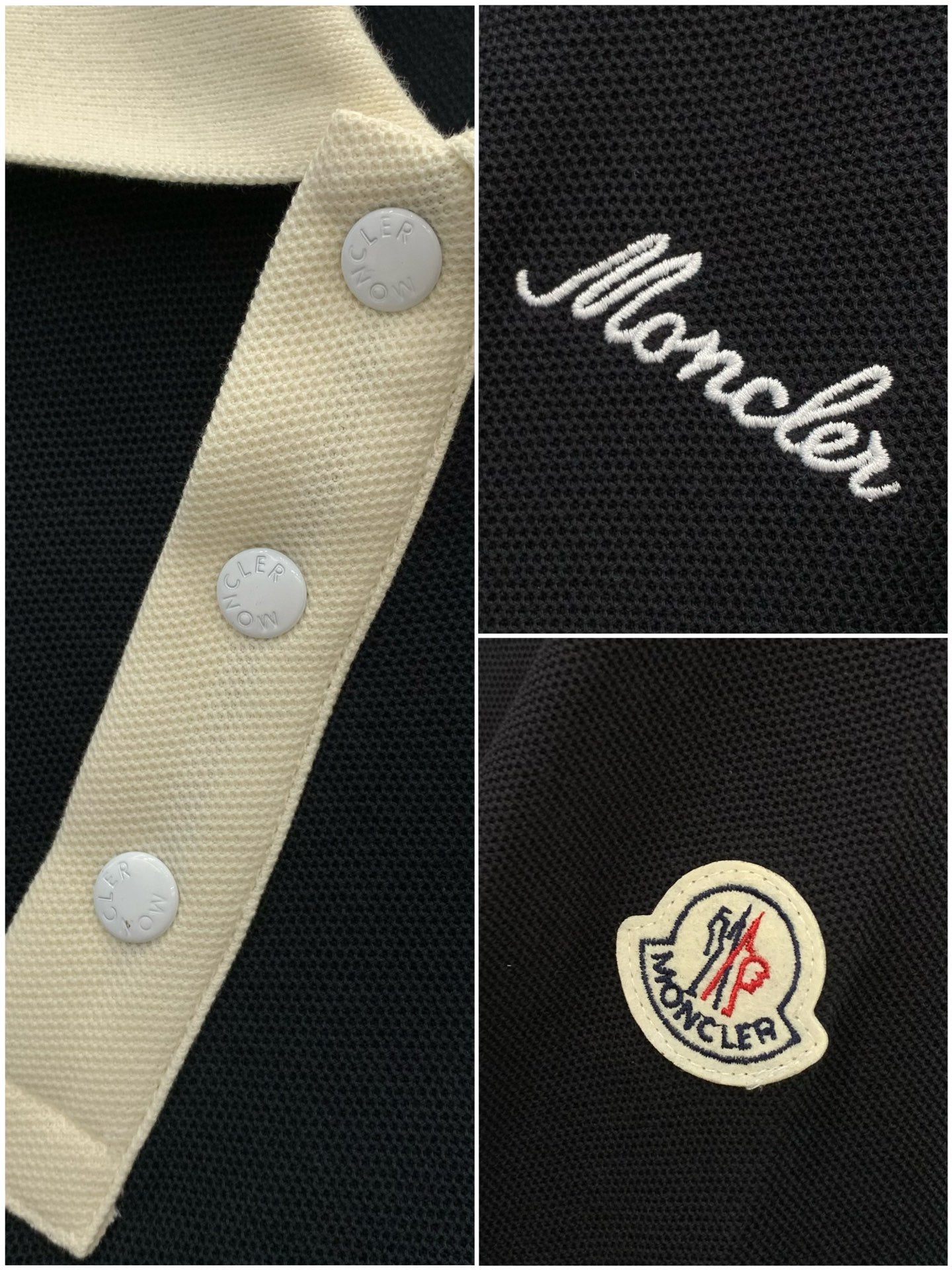 MONCLER 26S SHORT-SLEEVE POLO T-SHIRT 506