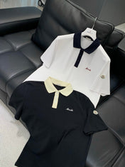 MONCLER 26S SHORT-SLEEVE POLO T-SHIRT 507