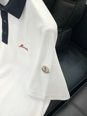 MONCLER 26S SHORT-SLEEVE POLO T-SHIRT 507