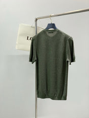 LOEWE 26S KNIT CREWNECK T-SHIRT 404