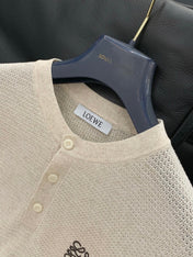 LOEWE 26S KNIT CREWNECK T-SHIRT 405