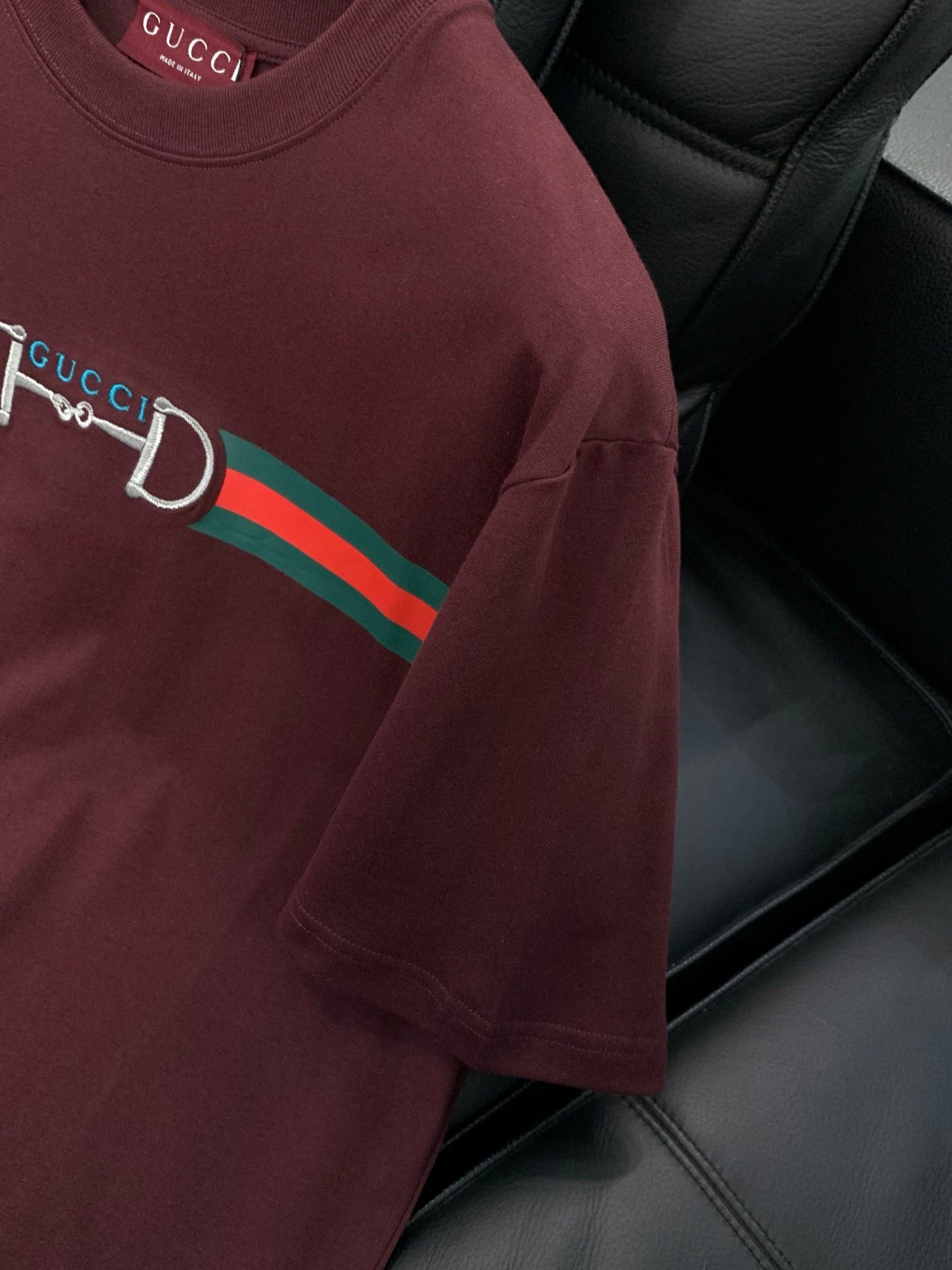 GUCCI 26S SHORT-SLEEVE CREWNECK T-SHIRT 455