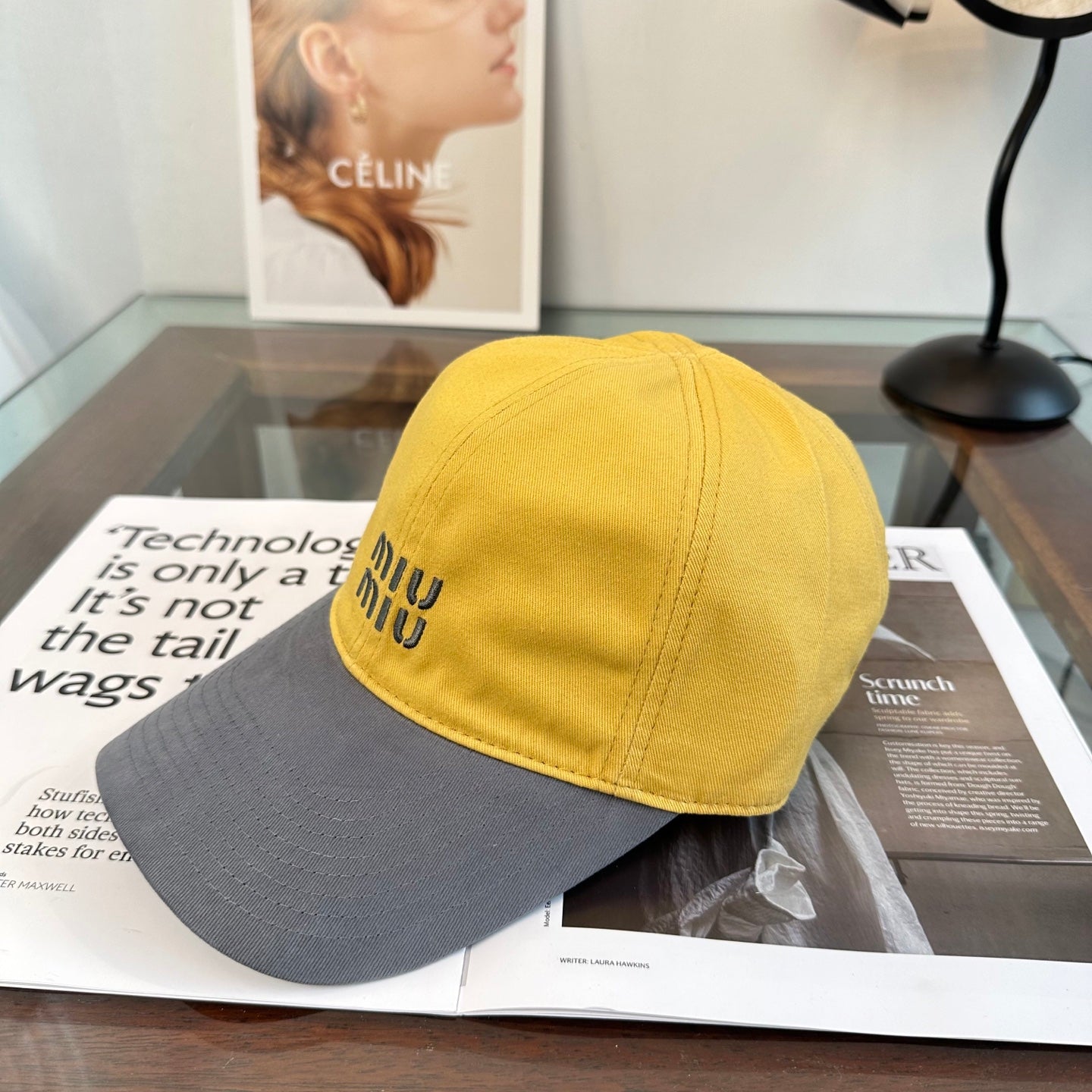 MIUMIU BASEBALL CAP STYLE 90
