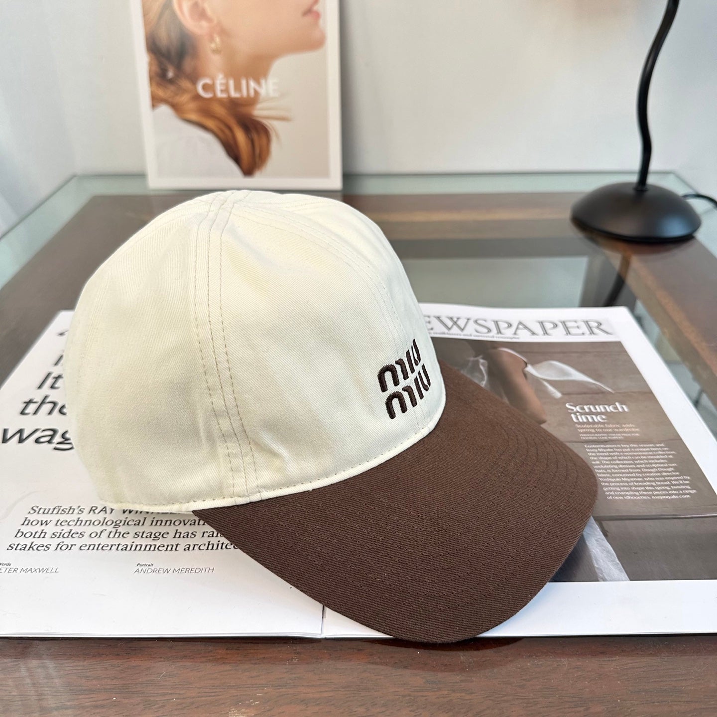 MIUMIU BASEBALL CAP STYLE 88