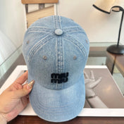 MIUMIU BASEBALL CAP STYLE 27