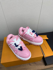 LV TRAINER IN LIGHT PINK CALFSKIN