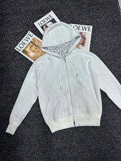 DIOR 25S HOODED KNIT JACKET STYLE 370