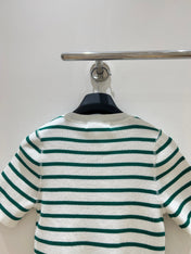 DIOR 25S STRIPED SHORT-SLEEVE T-SHIRT 671