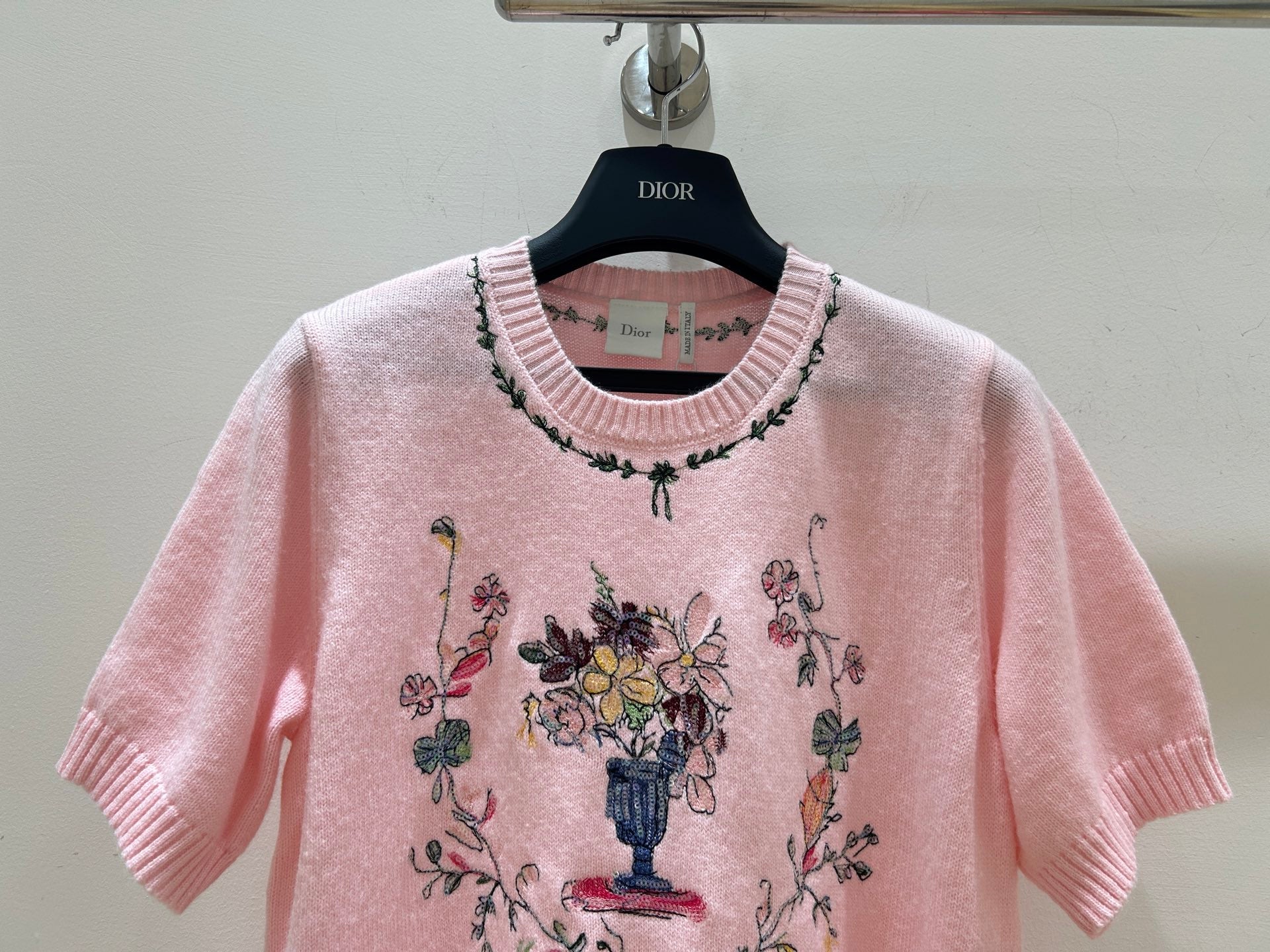 DIOR 26S SHORT-SLEEVE CREWNECK T-SHIRT 1357