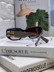 GLIMPSE SUNGLASSES 576818 IN BROWN ACETATE