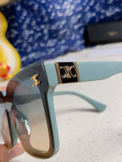 TRIOMPHE SUNGLASSES 548632 IN BABY BLUE ACETATE