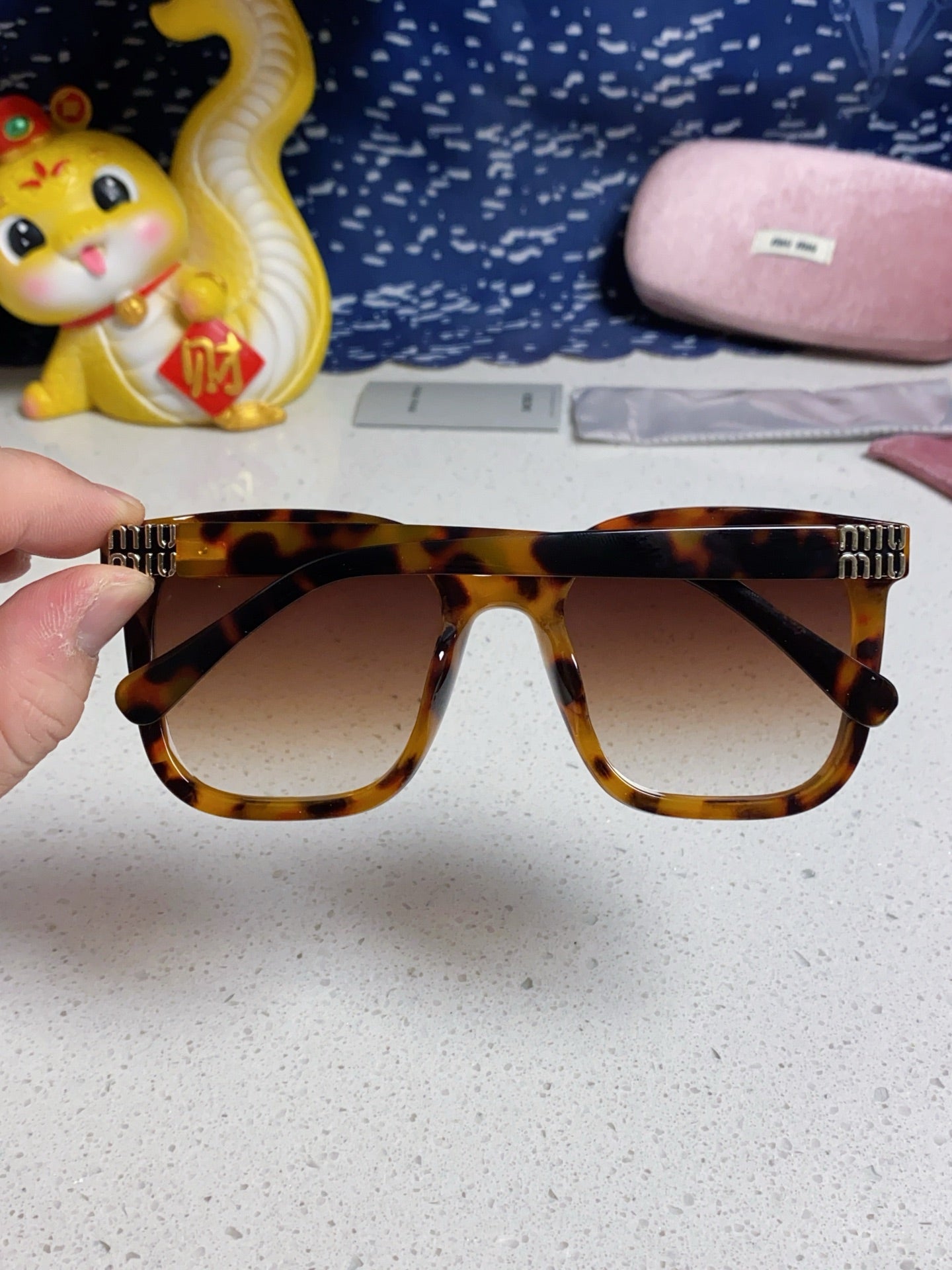 MIUMIU 26S SQUARE FRAME IN ACETATE 404649