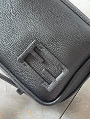 SIMPLY MINI 22 IN BLACK GRAINED CALFSKIN