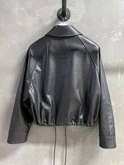 Loewe 2025 Leather Jacket Black Sheepskin