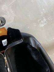 HERMES 25S SHEARLING JACKET 349