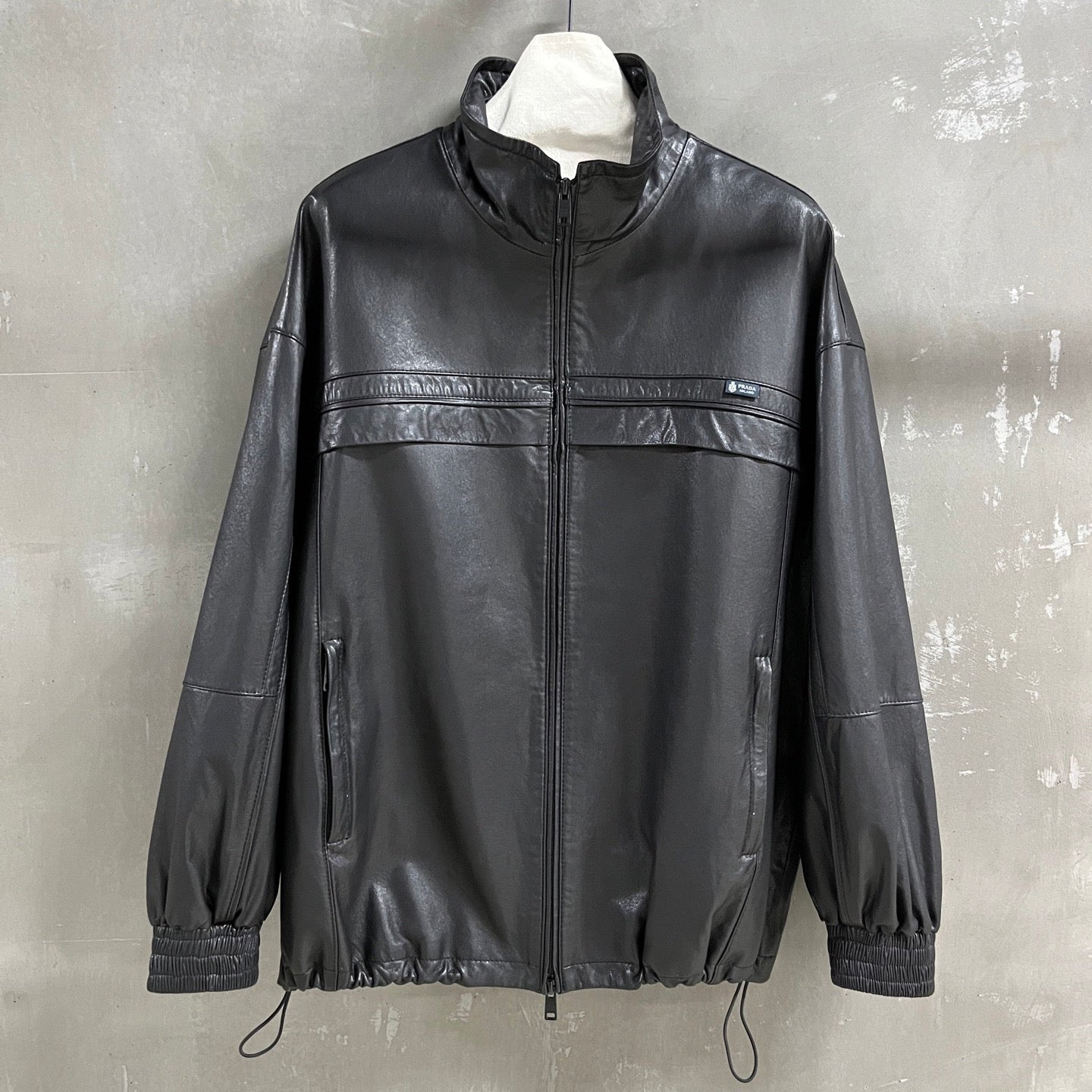 PRADA 26S LEATHER JACKET 1117