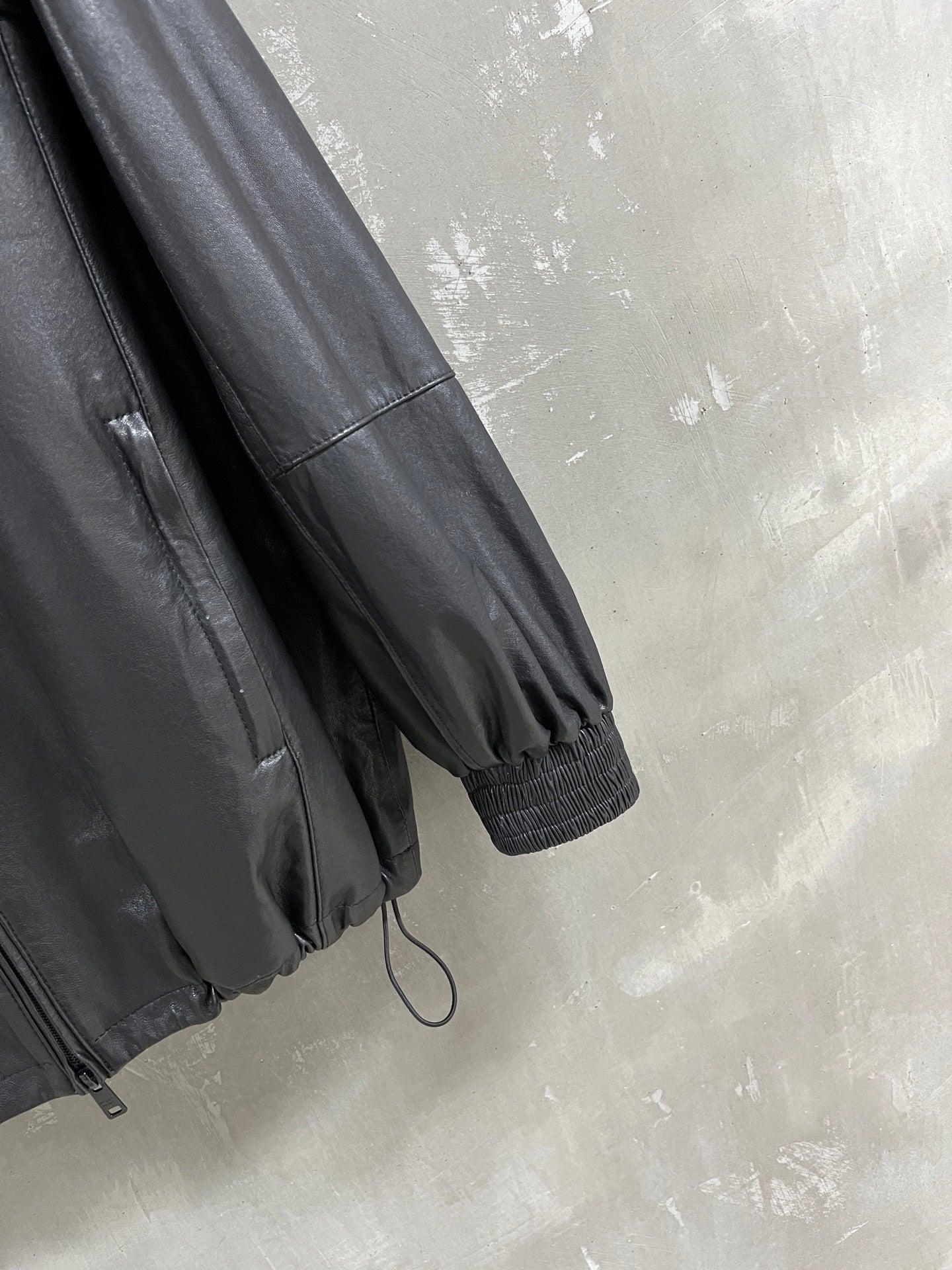 PRADA 26S LEATHER JACKET 1117