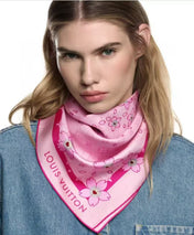 LV SCARF 90 CM IN SILK 723122