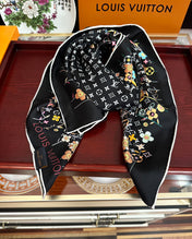 LV SCARF 90 CM IN SILK 730541
