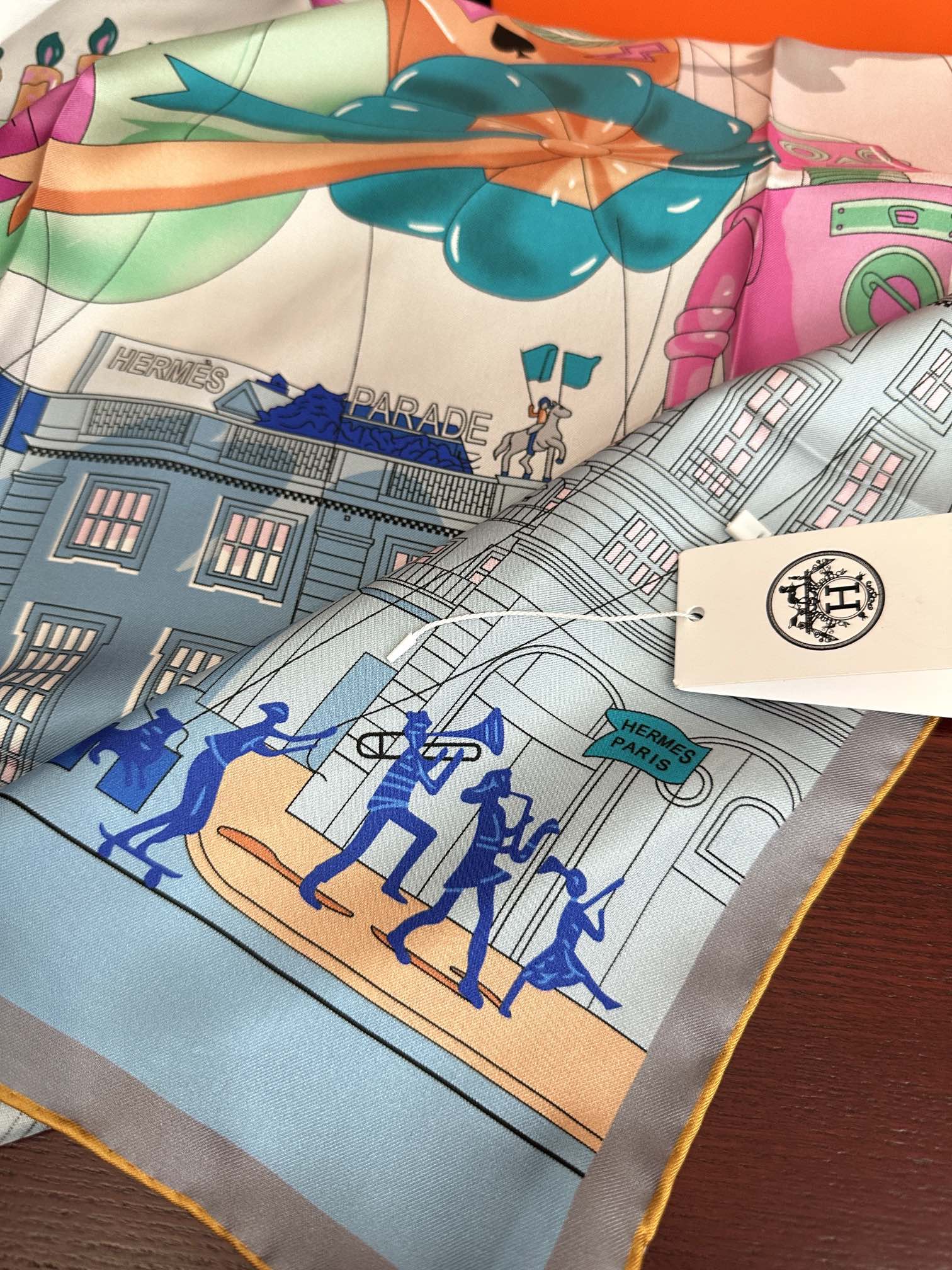 HERMES 25S SCARF 90 IN SILK 730547