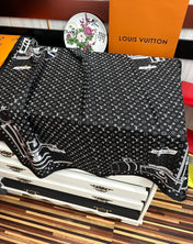 LV SCARF 90 CM IN SILK 733839