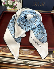 DIOR 26S SCARF 90CM IN SILK 307333